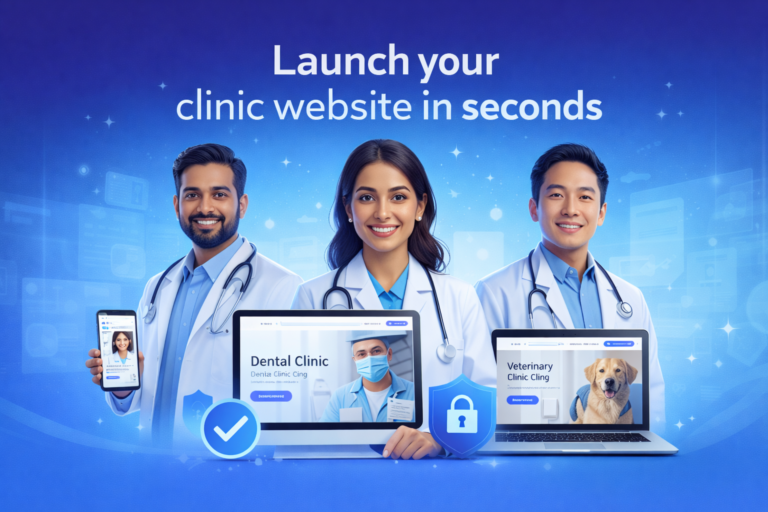 From Clinic Dreams to Digital Reality: How Doctors Can Launch Online in 1 Minute