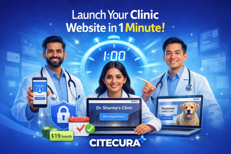 When Starting a Clinic Feels Overwhelming — CiteCura Makes It Simple