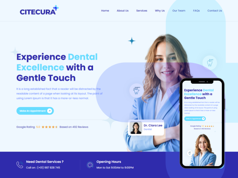 🚀 Launching CiteCura — Websites for Clinics in Seconds
